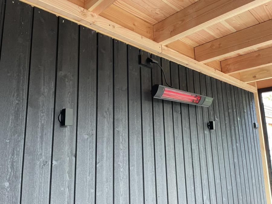 Vuren Zwart halfhouts rabat 