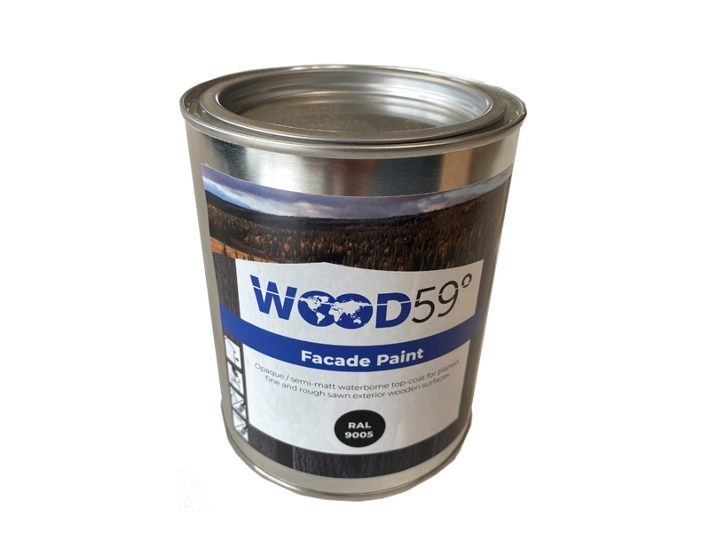 Zwarte retoucheerverf