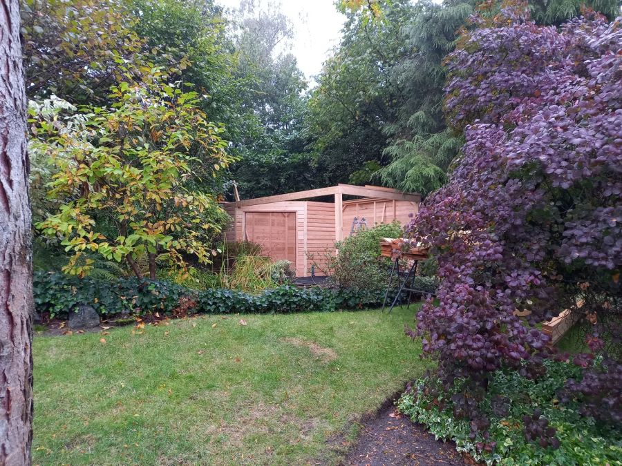 Luxe Tuinhuis met Overkapping in Rozendaal