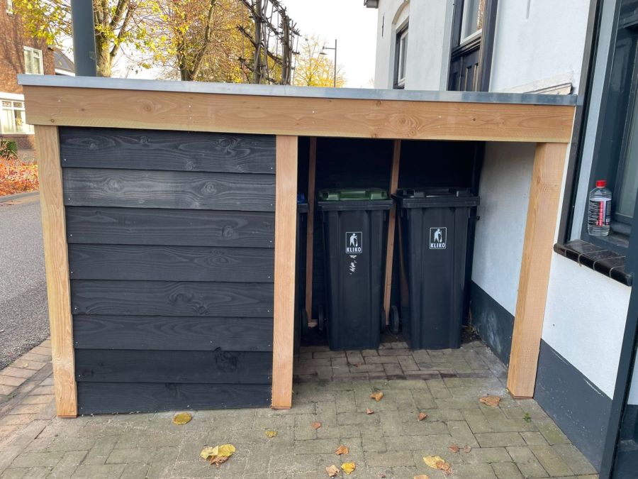 Opgeruimd & Stijlvol: Container- en Fietsenoverkapping in Terborg