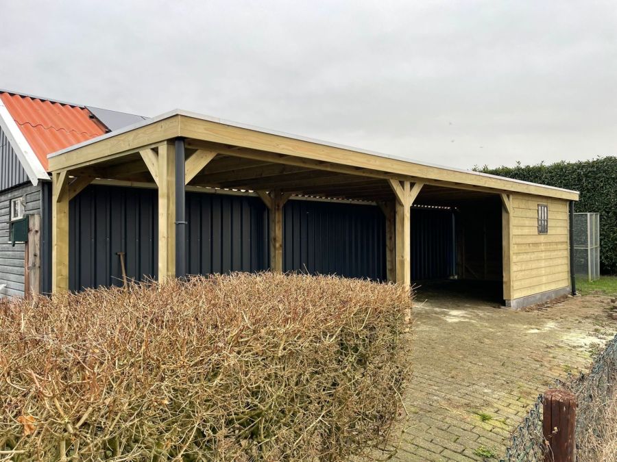 Type Baak: Dé moderne overkapping met een strak plat dak