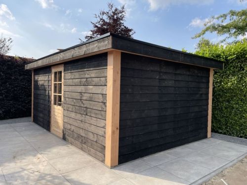 Tuinhuis Arnhem: Stoer en Stijlvol.