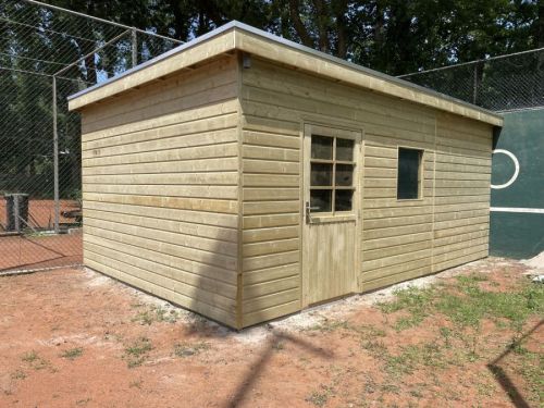 Tuinhuis vuren verduurzaamd Netterden